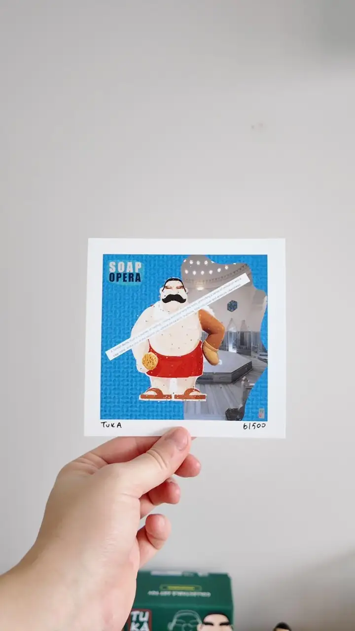 Dada Tellak - Mini Kartpostal Dijital Baskı