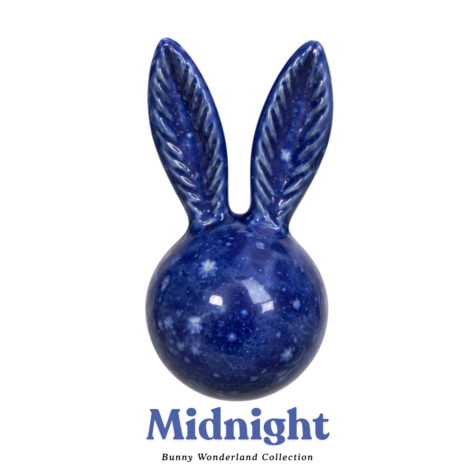 Bunny Wonderland - Seramik Tavşan Dolap Kulpu — Midnight