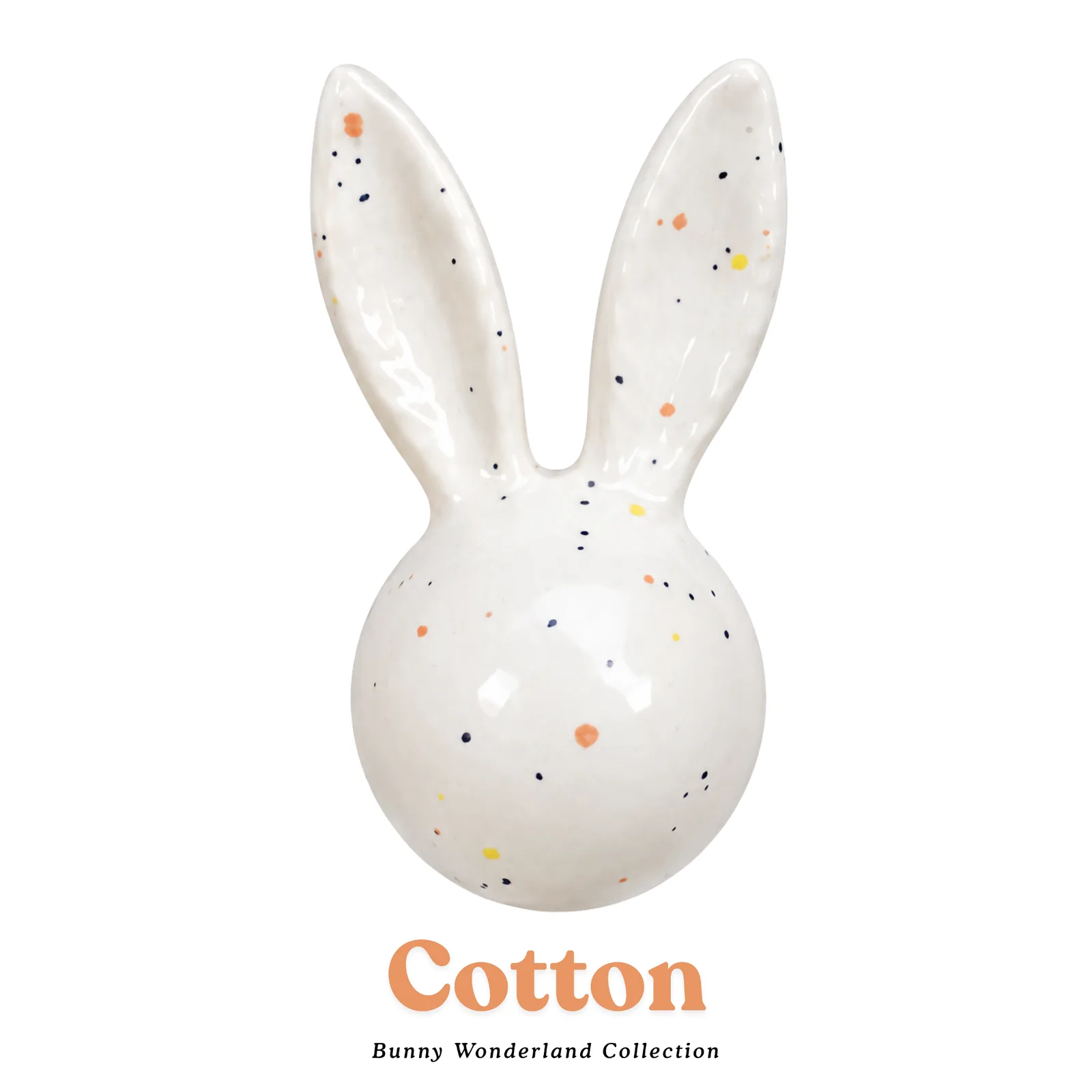 Bunny Wonderland - Seramik Tavşan Dolap Kulpu — Cotton