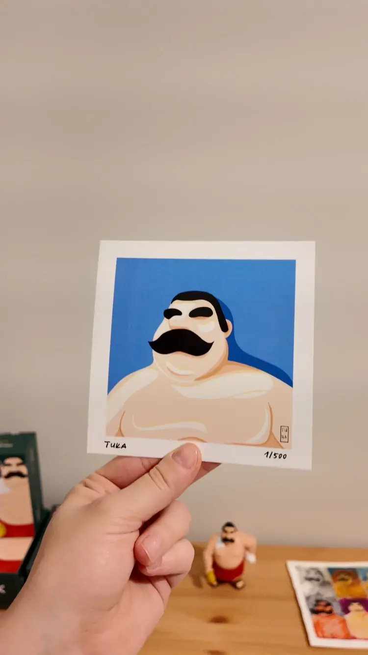 Realistik Tellak - Mini Kartpostal Dijital Baskı