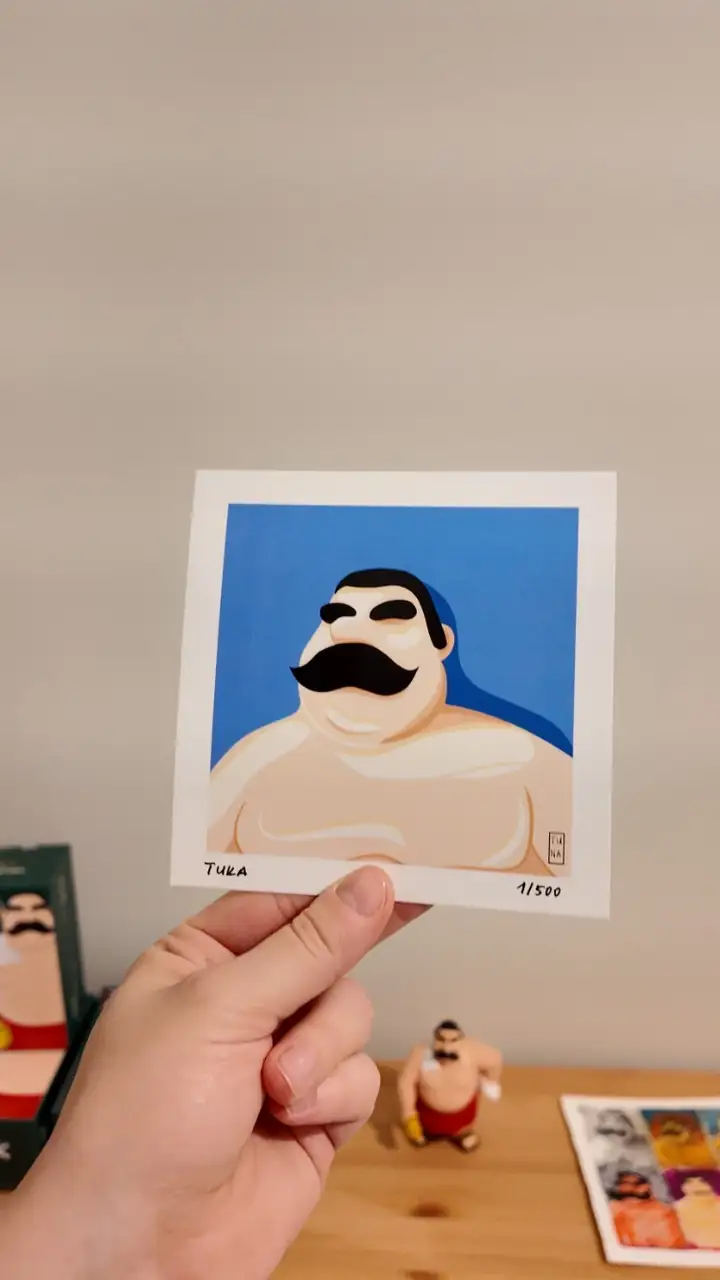 Realistik Tellak - Mini Kartpostal Dijital Baskı