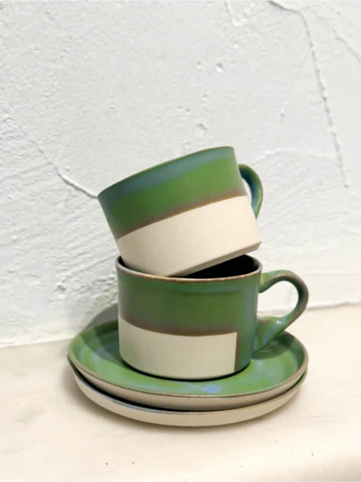 Stoneware Kahve Fincanı 2’li Set