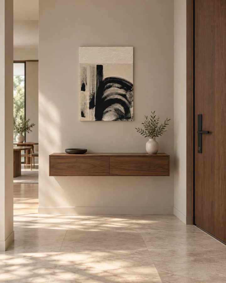 Wabi Sabi Tablo - Üç Nokta 50x70