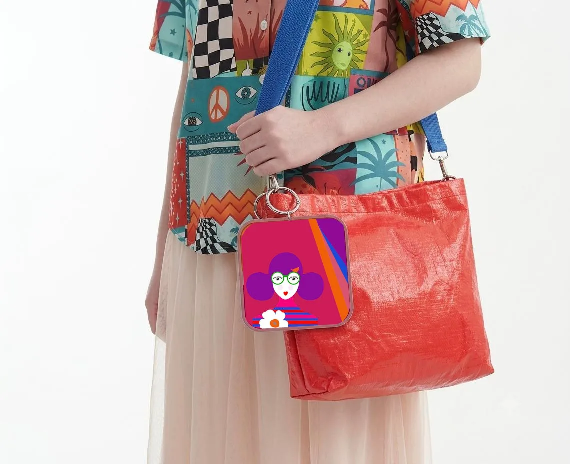 Eco-Friendly Bags- Plecto Serisi — kırmızı