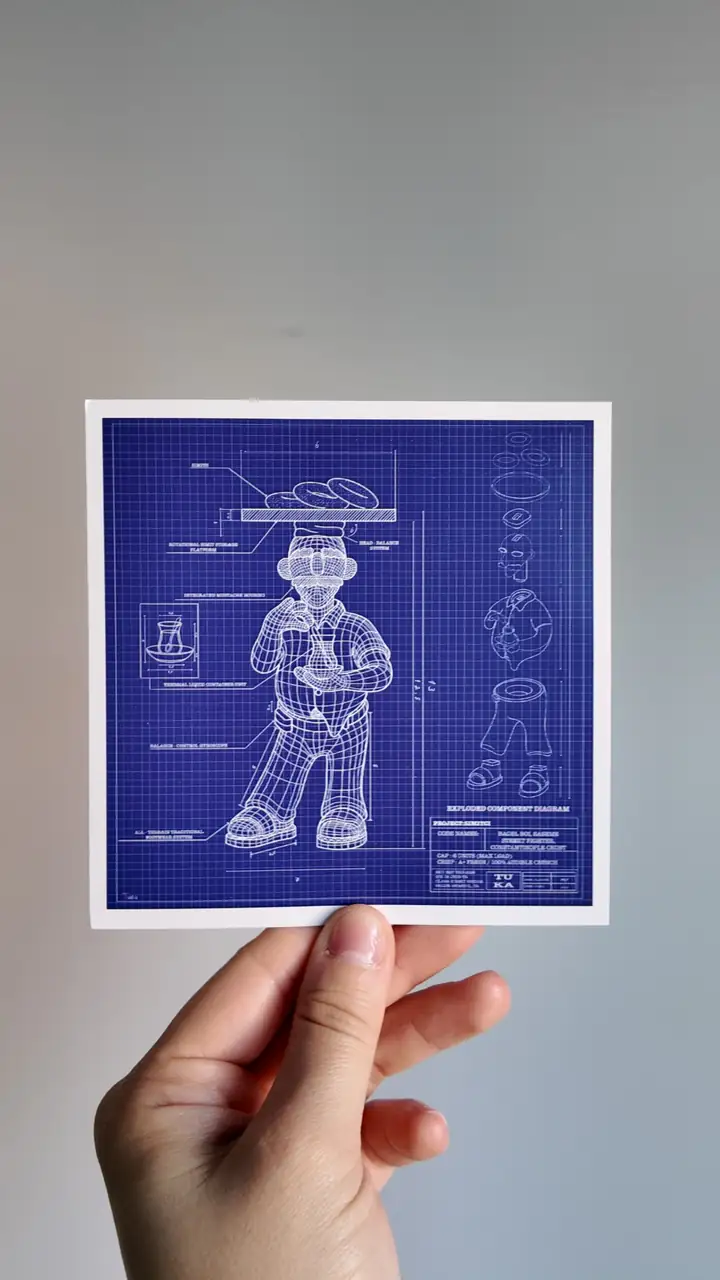 Simitçi'nin Anatomisi- Mini Kartpostal Dijital Baskı