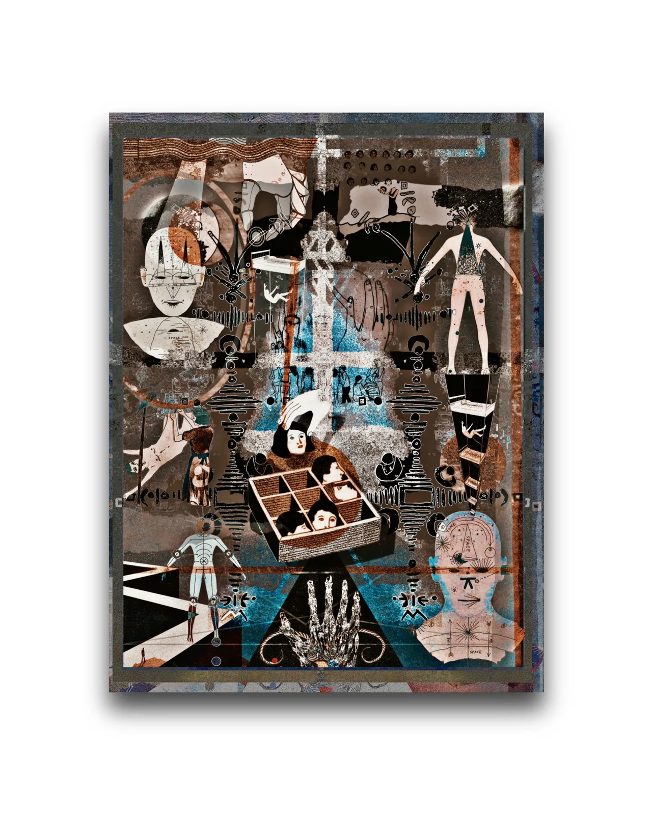 Töz Tablo — 120 × 160 cm