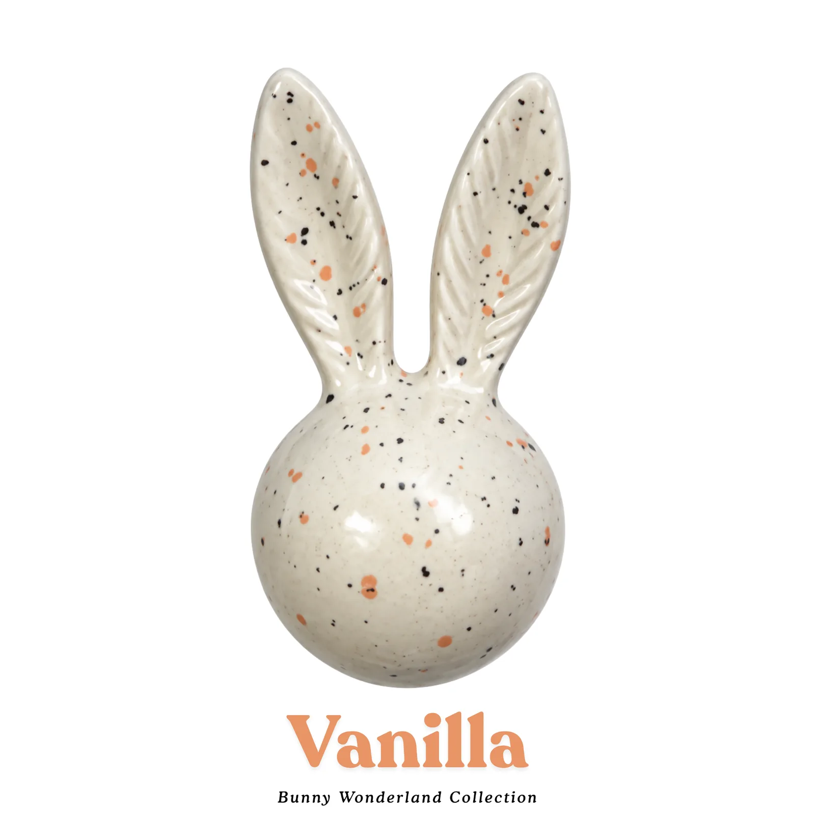 Bunny Wonderland - Seramik Tavşan Dolap Kulpu — Vanilla
