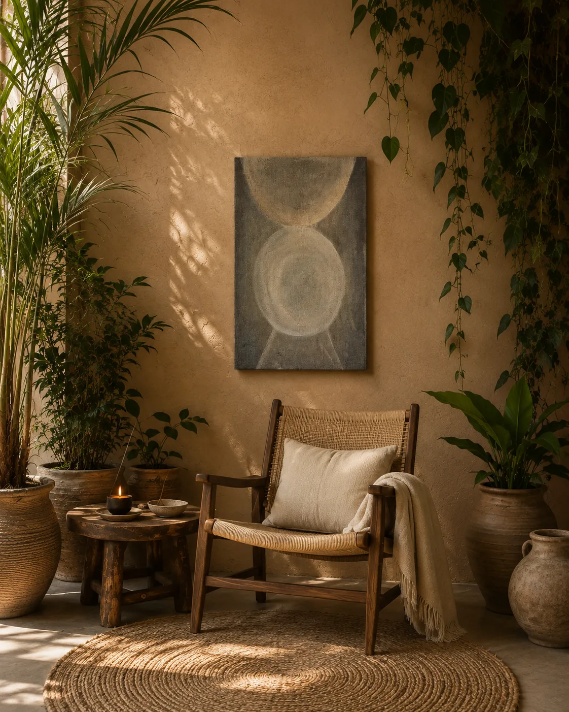 Wabi Sabi Jüt Tablo - Kizashi