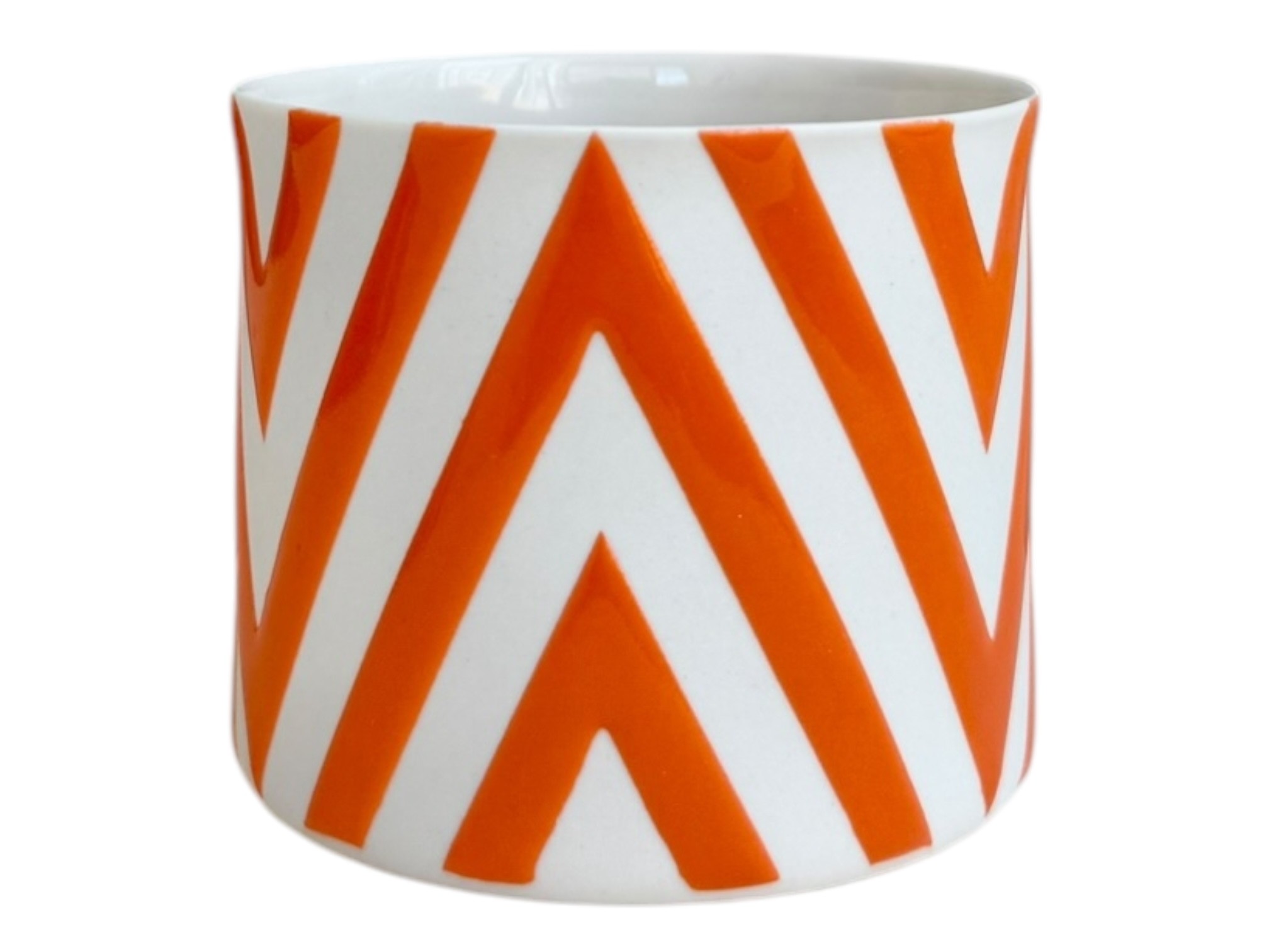 Zigzag-White/Orange