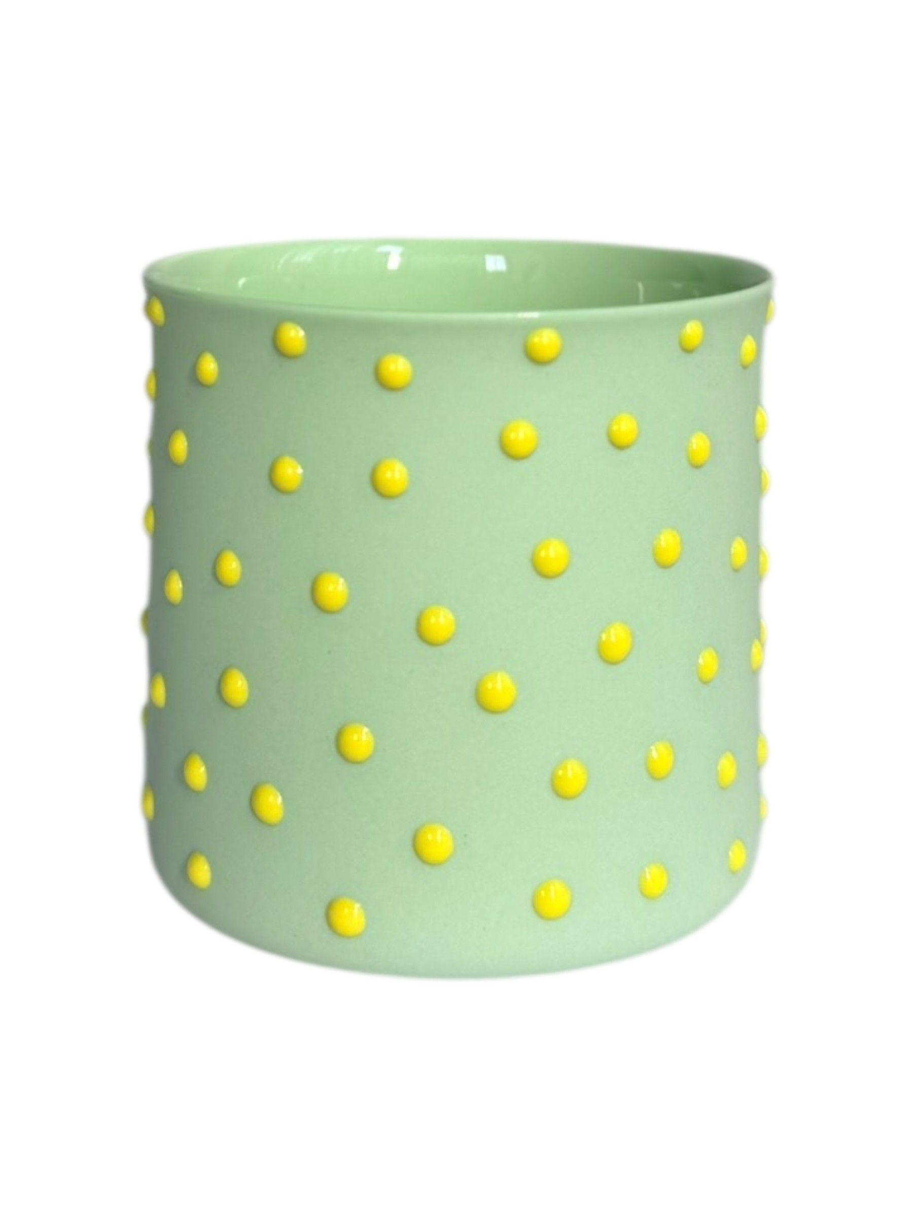 S-Classic Pistachio Green/Yellow | Limoges Porselen Bardak 145 ml