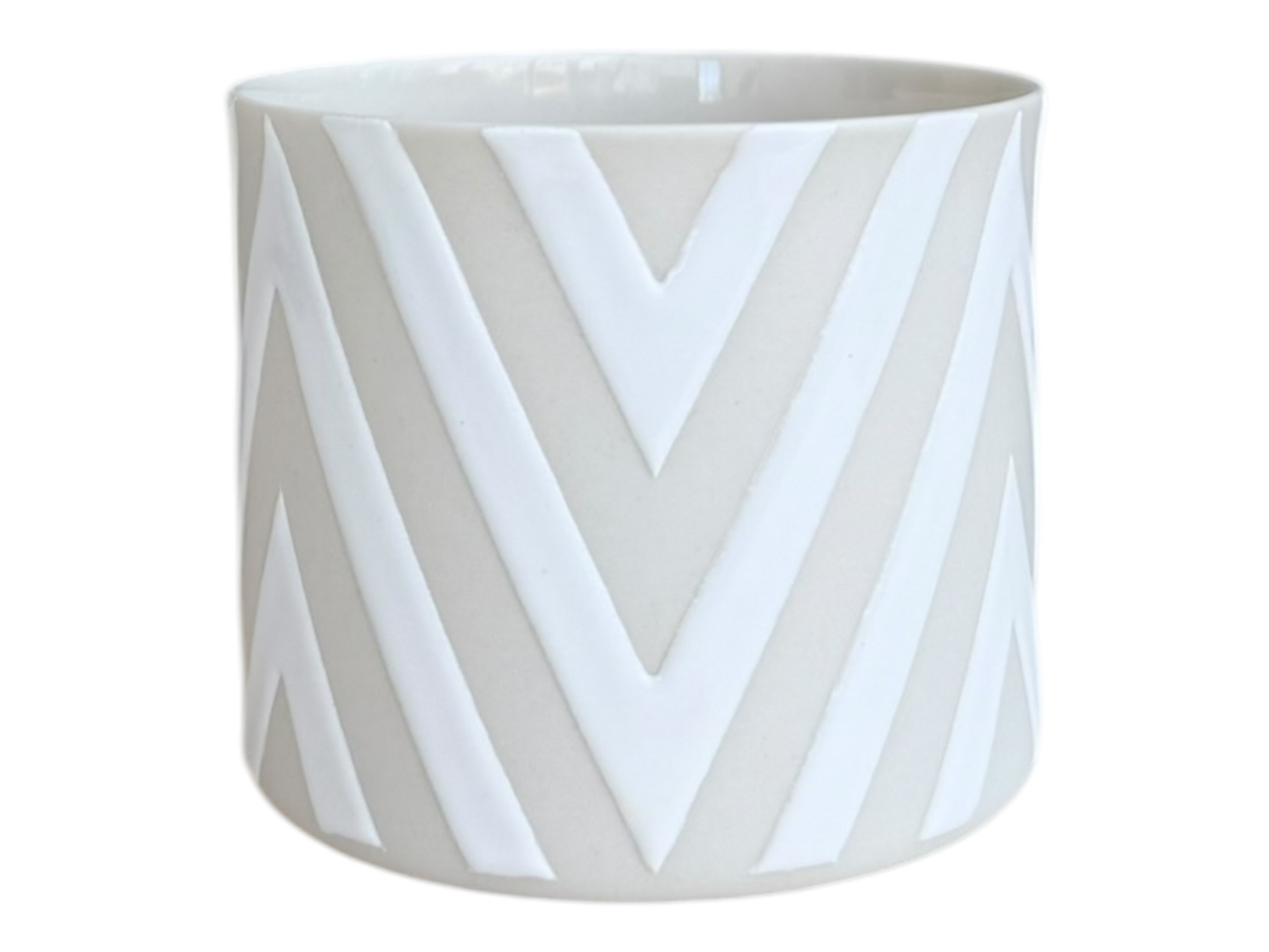 Zigzag-White/White