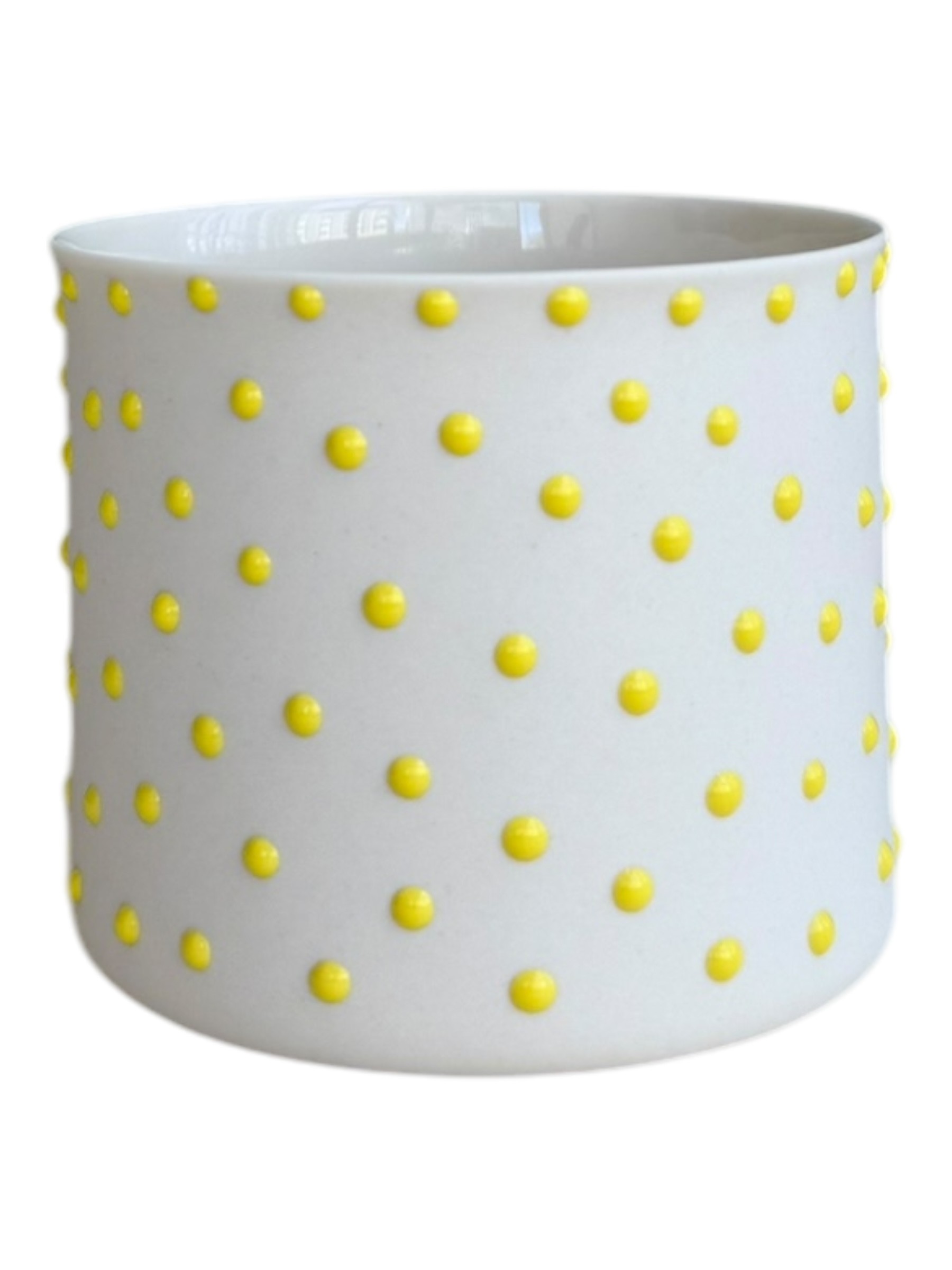 M-Classic White/Yellow | Limoges Porselen Bardak 250 ml