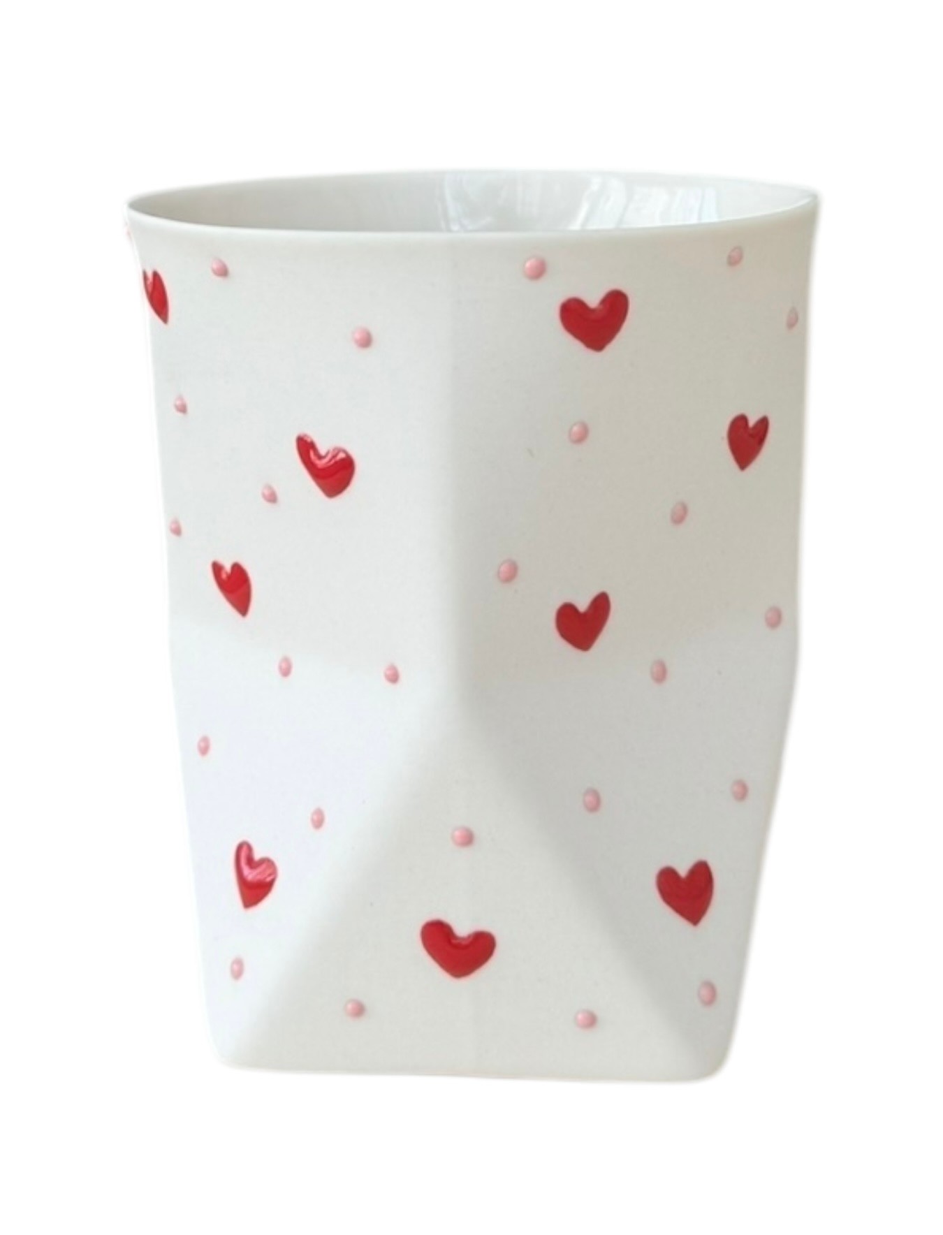 Cubic-Love Bombing White/Red