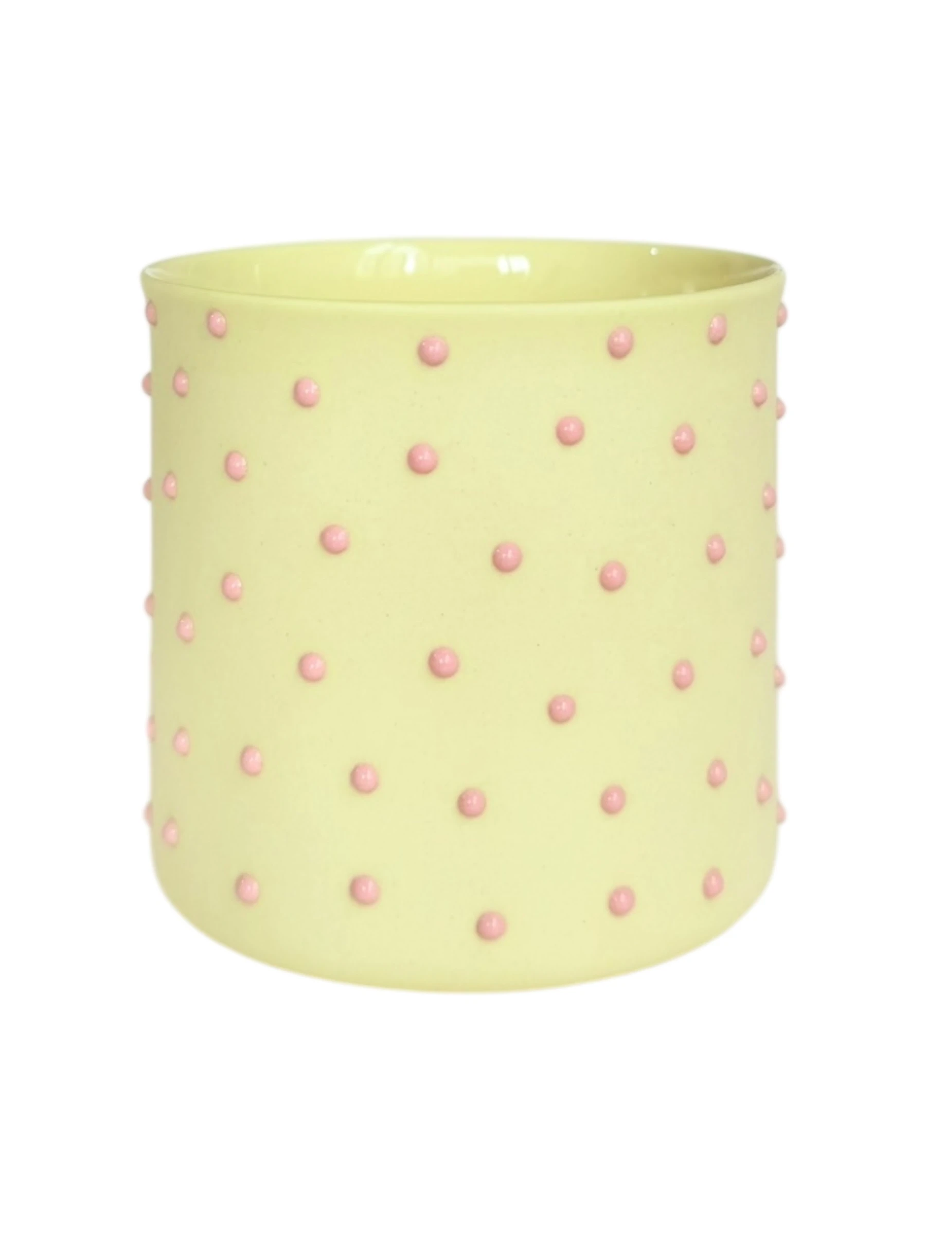S-Classic Yellow/Pink | Limoges Porselen Bardak 145 ml