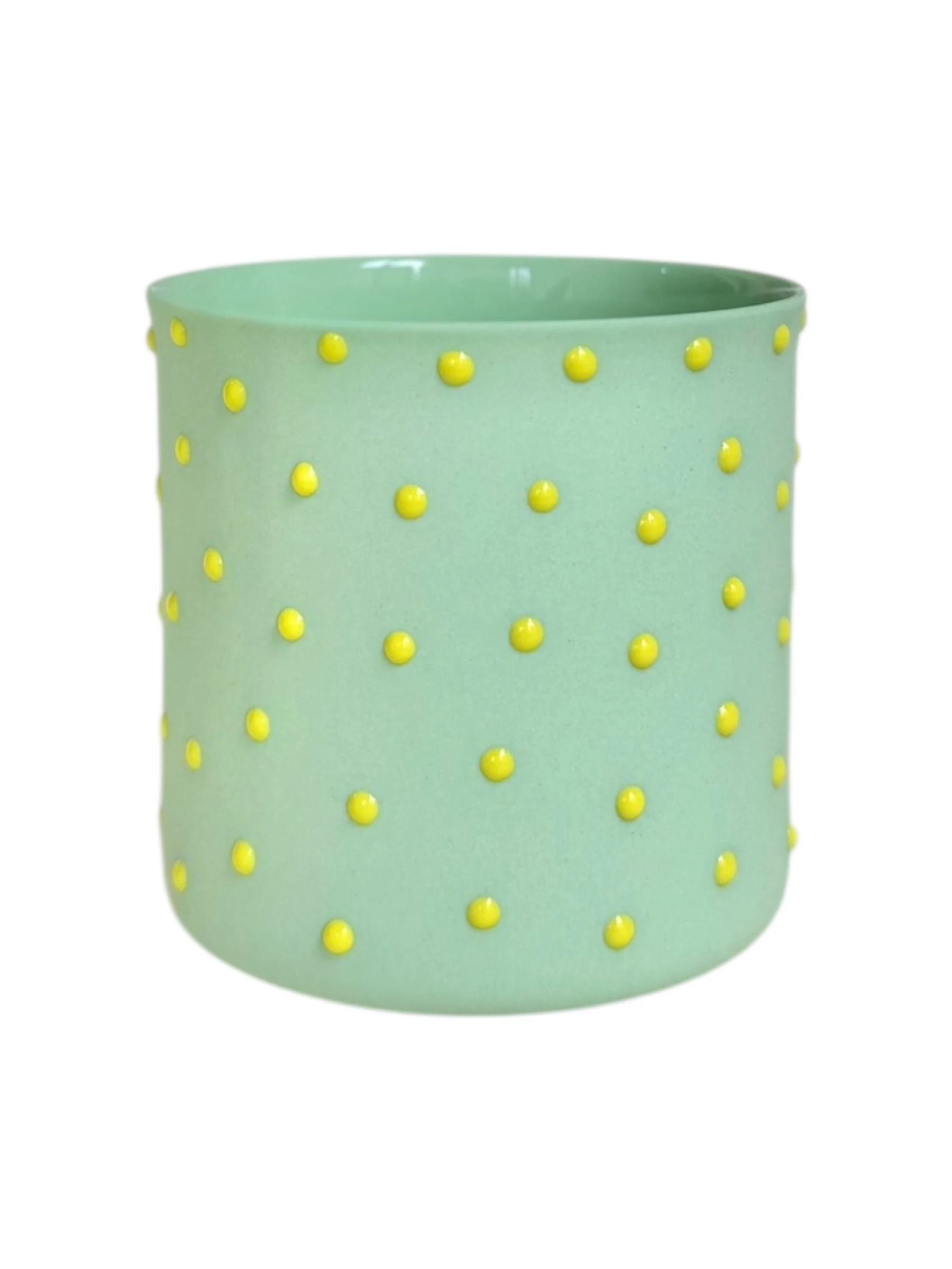S-Classic Mint/Yellow | Limoges Porselen Bardak 145 ml