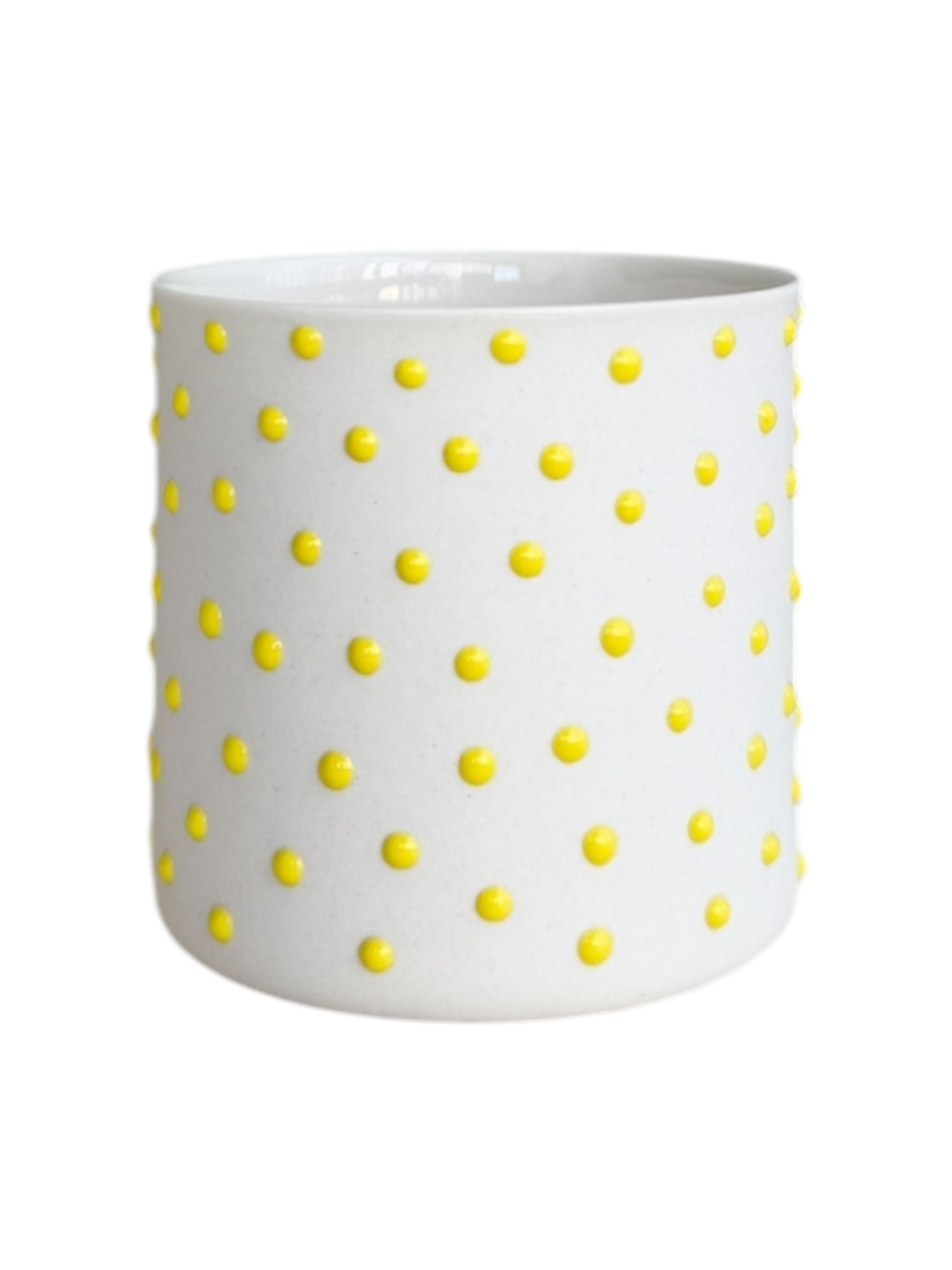 S-Classic White/Yellow | Limoges Porselen Bardak 145 ml