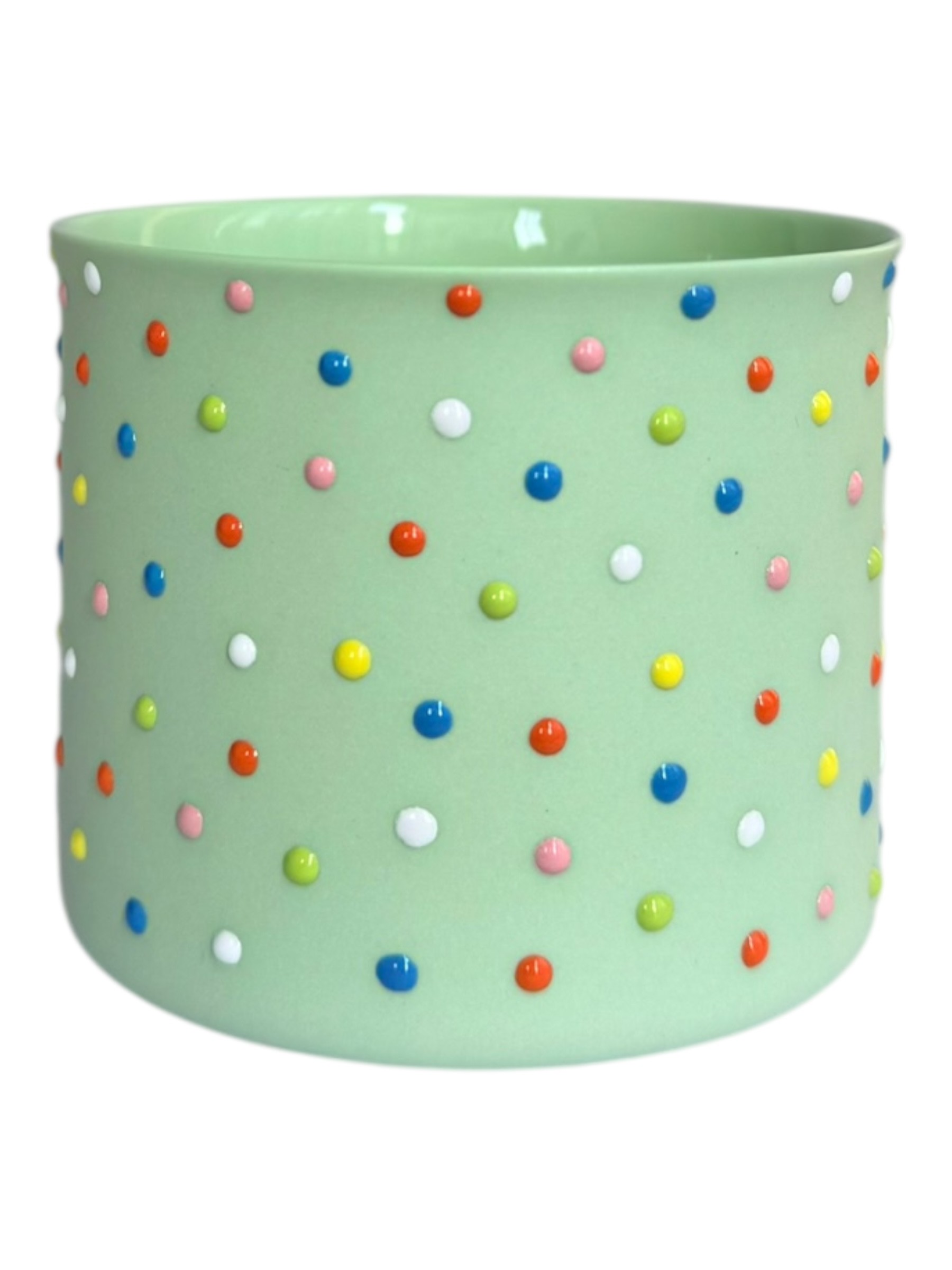 M-Classic Pistachio Green/Colorful | Limoges Porselen Bardak 250 ml