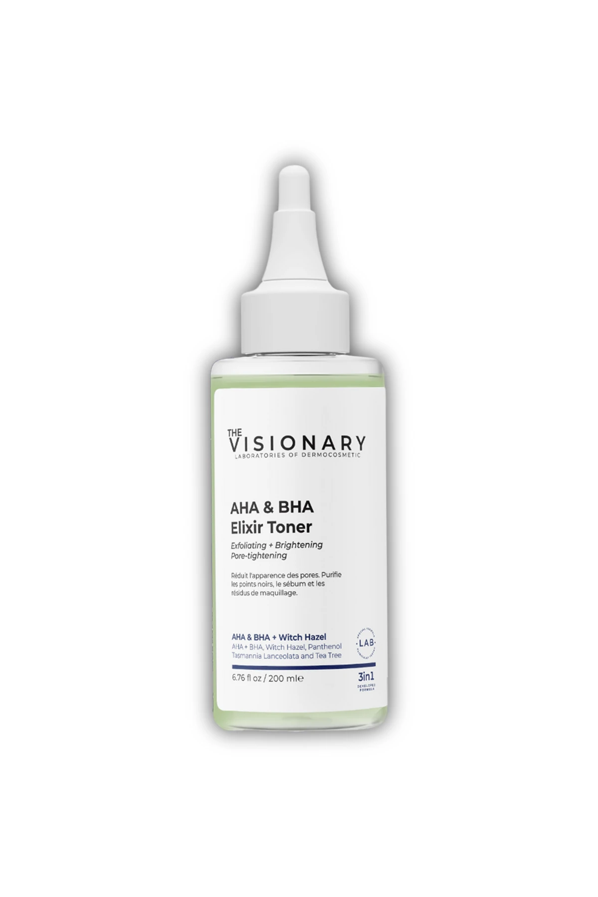 The Visionary AHA & BHA - Cadı Fındığı İçeren Gözenek Sıkılaştırıcı ve Canlandırıcı Tonik 200 mL