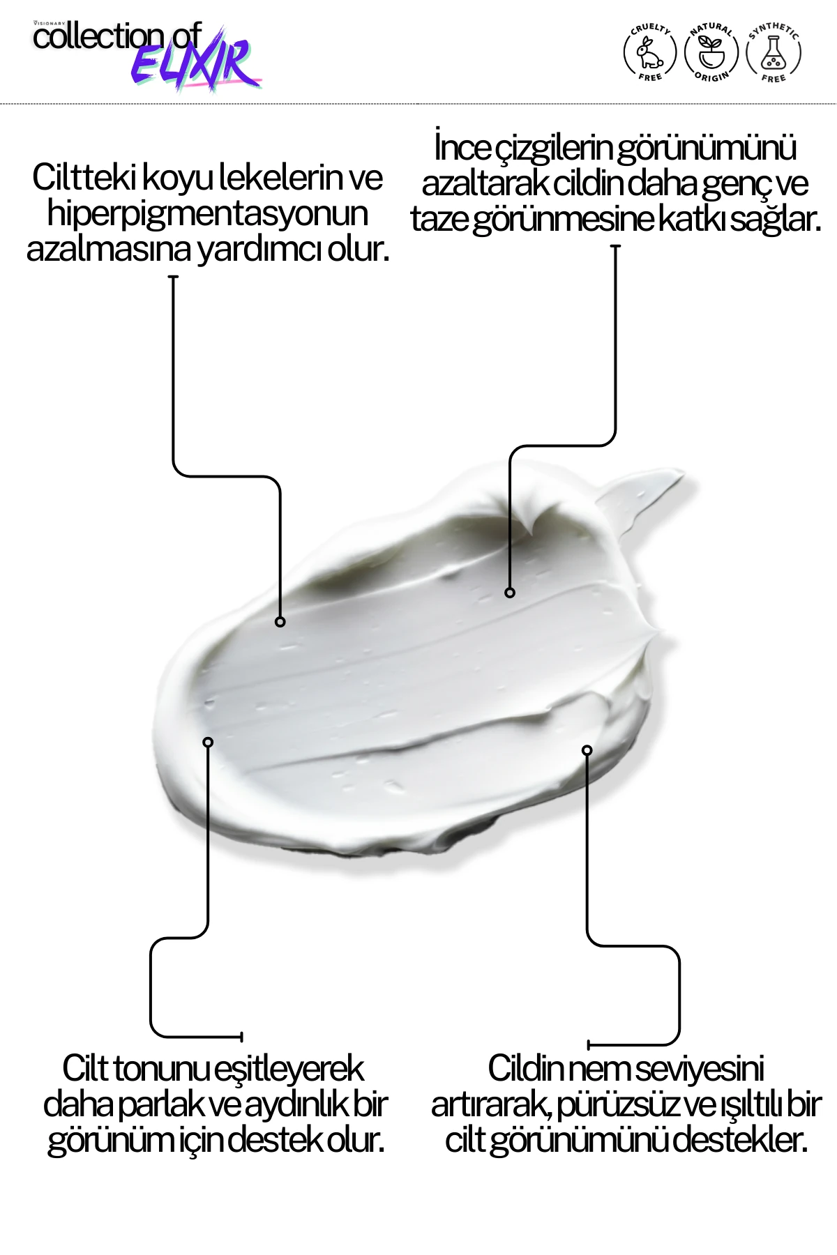 The Visionary Retinol, Hyaluronik Asit Ve Arbutin Içeren Aydınlatıcı, Kırışıklık Ve Leke Karşıtı Krem 50 ml