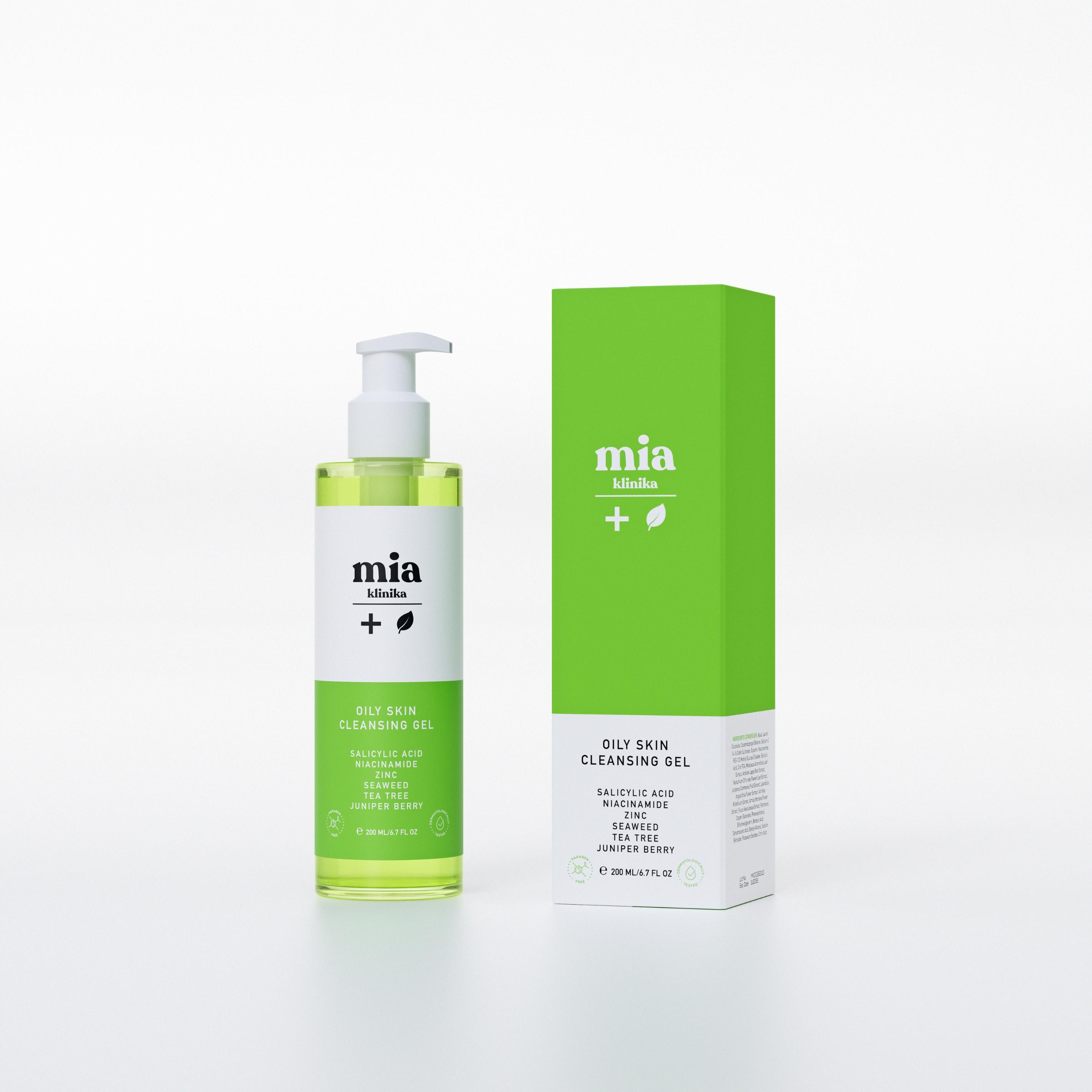 Mia Klinika Face Wash Gel for Oily and Acne-Prone Skin