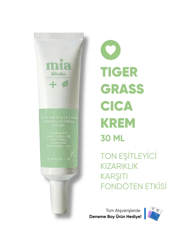 mia klinika Tiger Grass Cica Color Correcting Cream SPF 50+