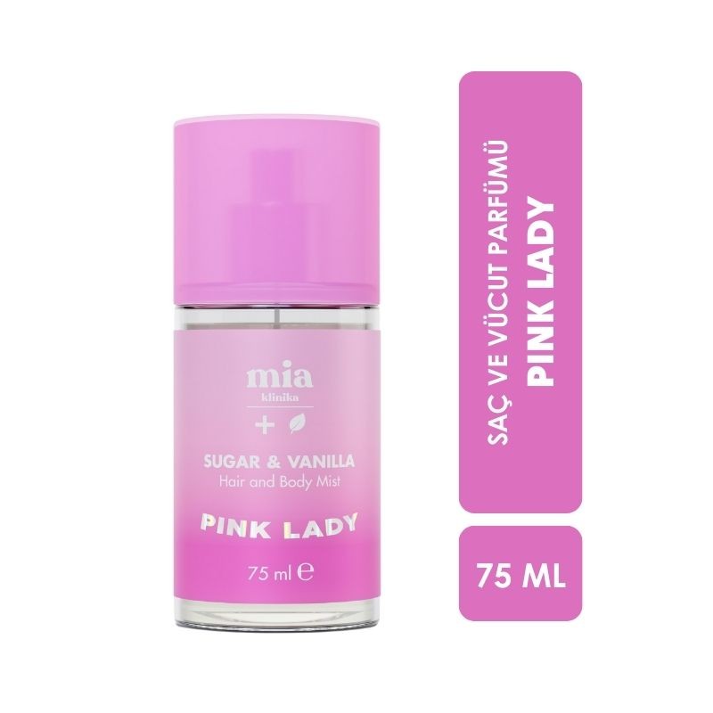 Mia Klinika Vanilla and Sugary Pink Lady Hair and Body Perfume