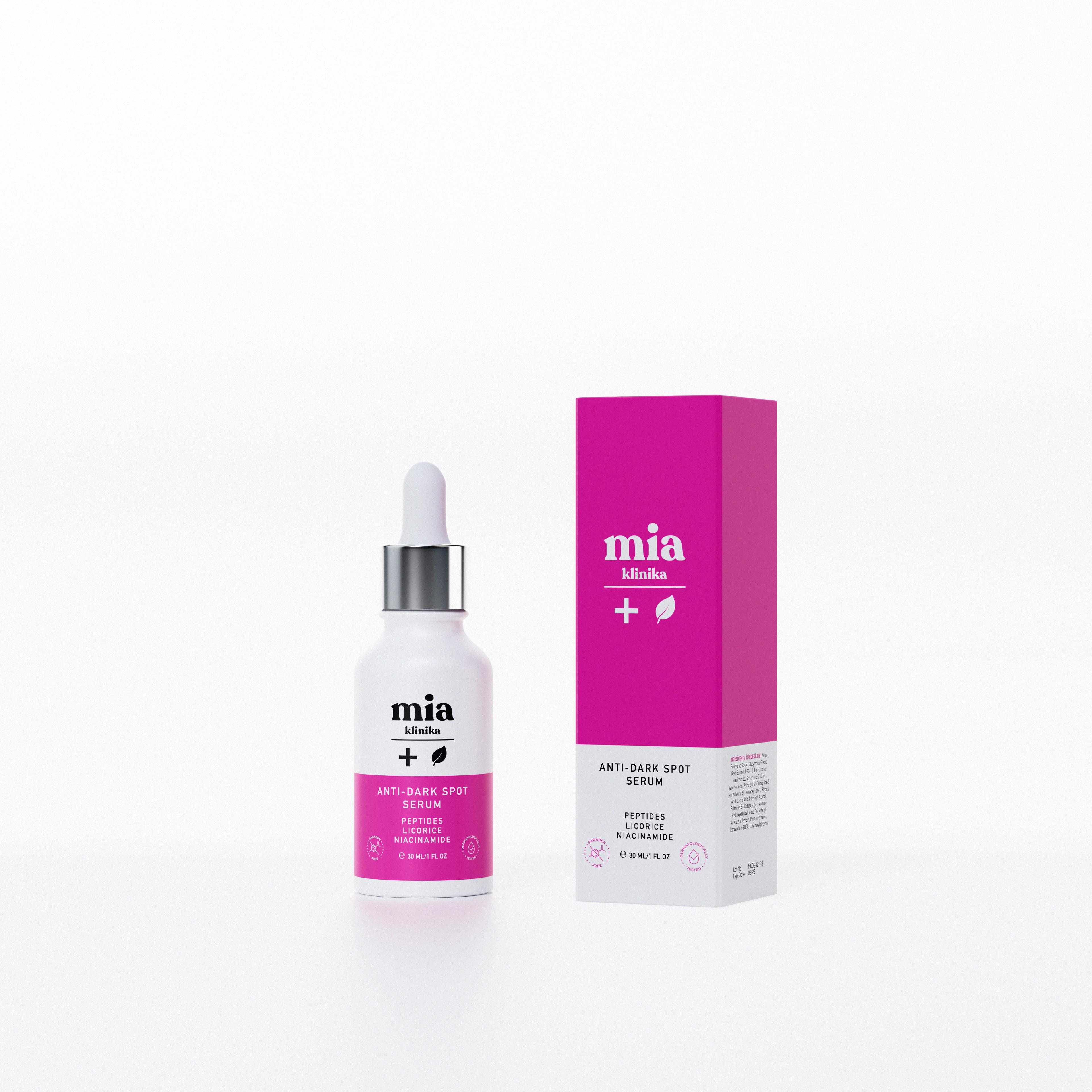 Mia Klinika Anti-Blemish Serum and Helps Equalize Skin Tone