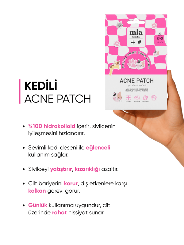 mia klinika Cat-Shaped Acne Patch - 20 Pieces