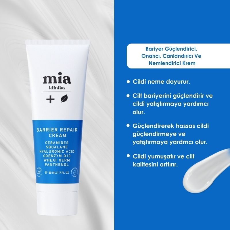 Mia Klinika Barrier Strengthening, Repairing, Revitalizing and Moisturizing Cream