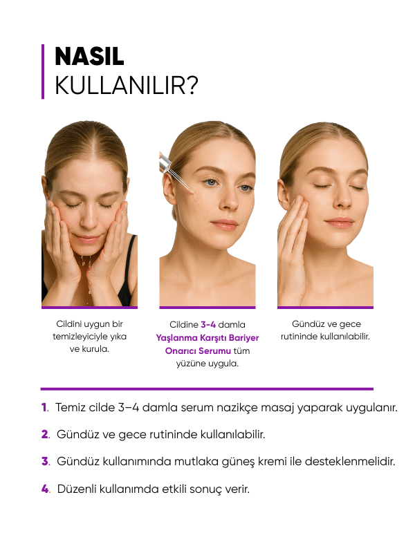 mia klinika Yaşlanma Karşıtı Bariyer Onarıcı Serum