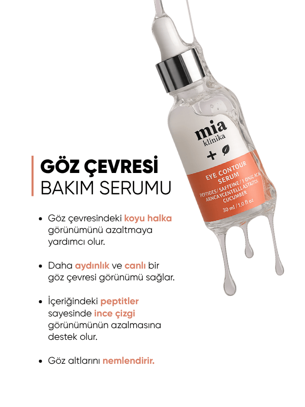 mia klinika Aydınlatıcı Göz Çevresi Bakım Serumu
