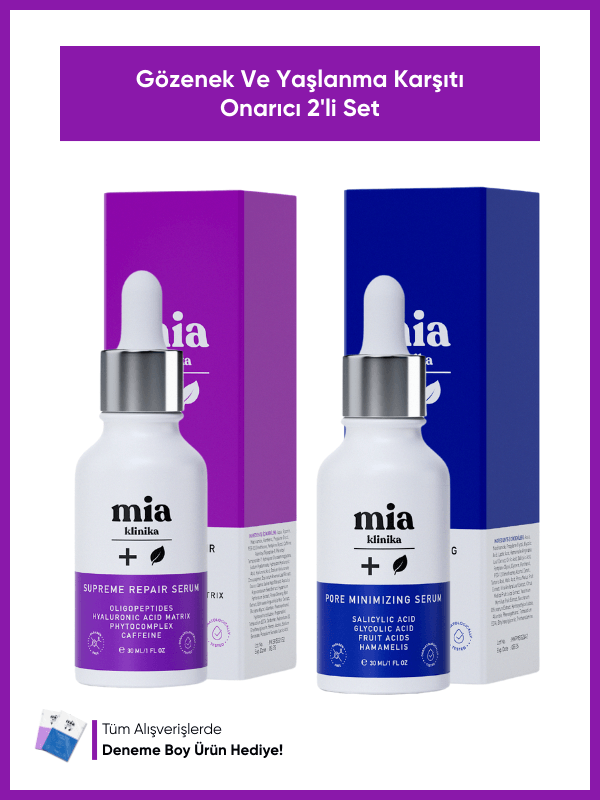 Gözenek Siyah Nokta Gidermeye Yardımcı Serum Yaşlanma Karşıtı Onarıcı Serum