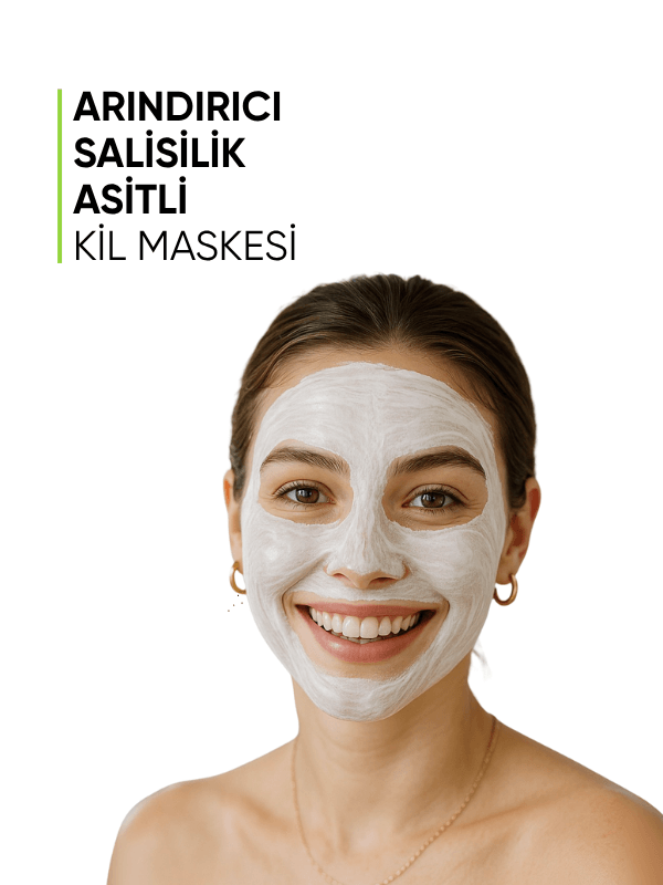  Arındırıcı Salisilik Asitli Kil Maskesi