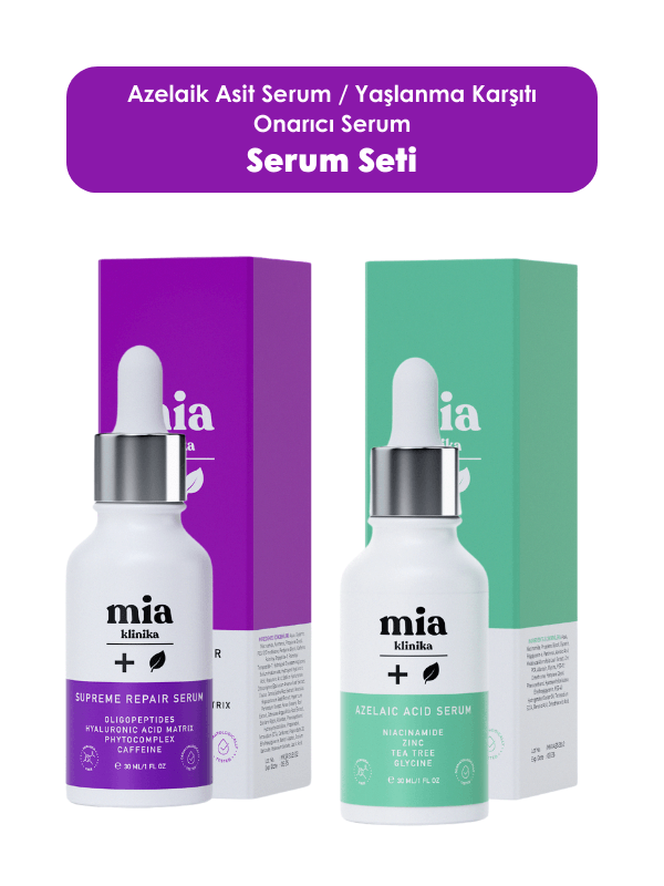 Roza, Siyah Nokta Gidermeye Yardımcı Azelaik Asit Yaşlanma Karşıtı Onarıcı Serum