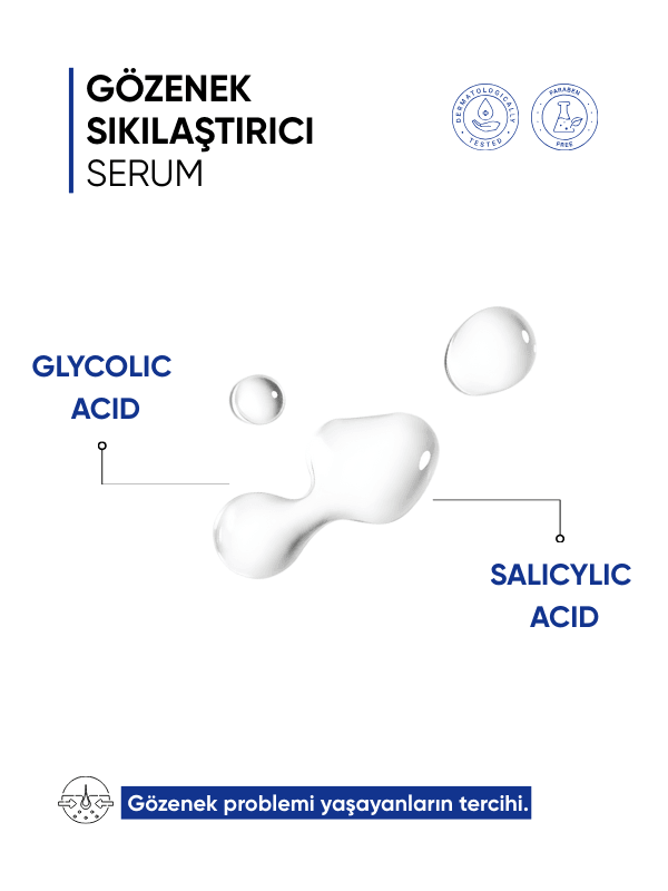 mia klinika Gözenek Siyah Nokta Sivilce Gidermeye Yardımcı Serum
