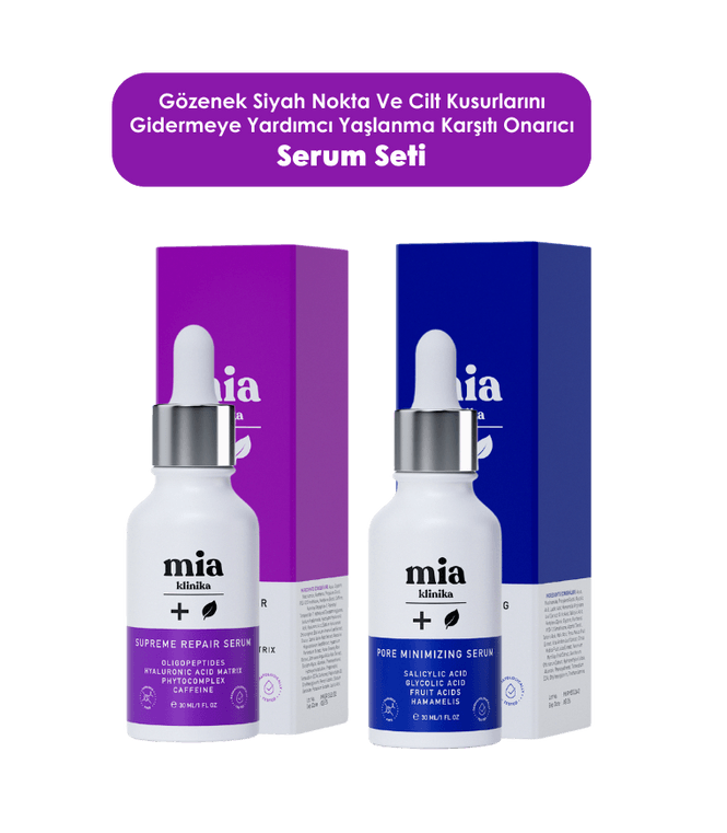 Gözenek Siyah Nokta Gidermeye Yardımcı Serum Yaşlanma Karşıtı Onarıcı Serum