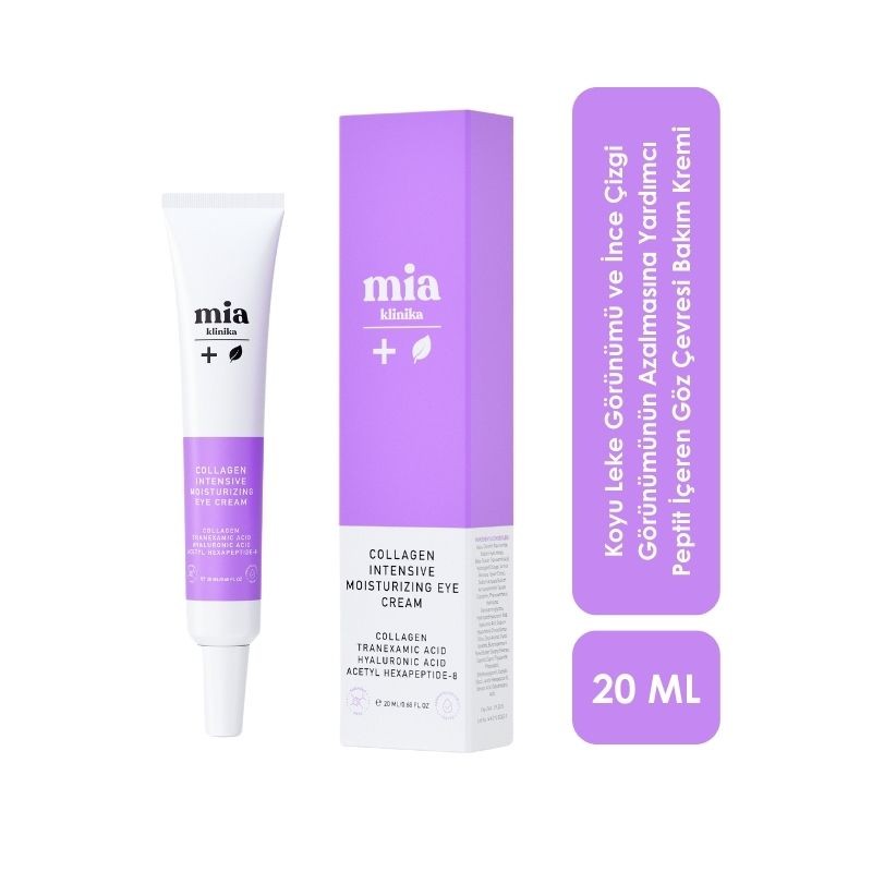 Mia Klinika Anti-Dark Spot, Wrinkle and Bruise Eye Contour Care Cream Containing Collagen and Peptide