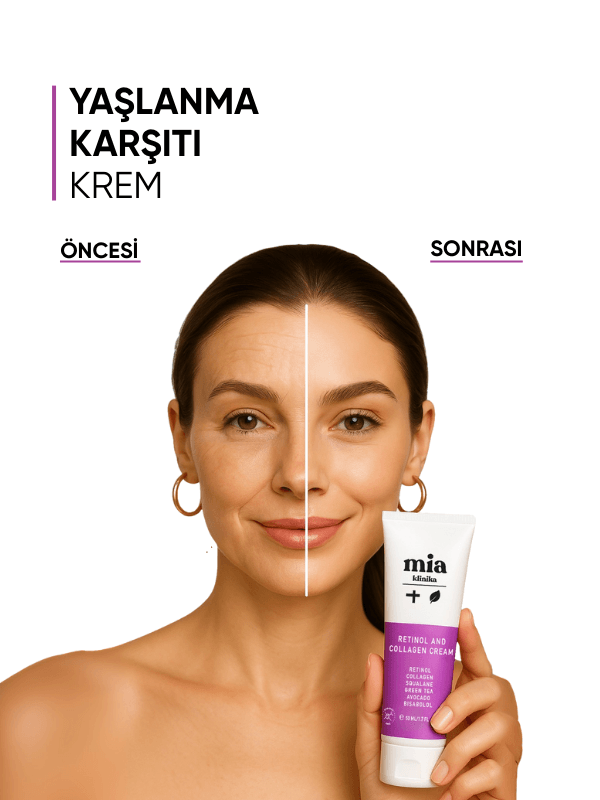 Mia Klinika Retinol ve Kolajen İçeren Yaşlanma Karşıtı Krem