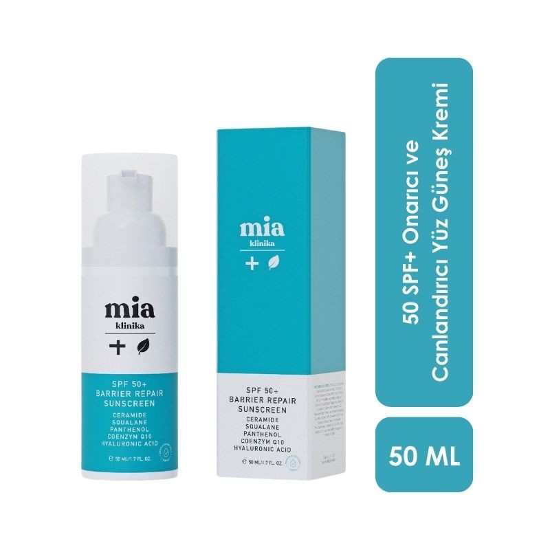 Mia Klinika SPF 50+ Barrier Repair Sunscreen Cream