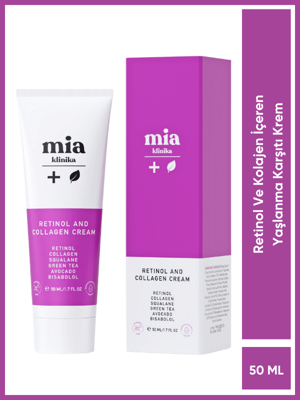 Mia Klinika Anti-Aging Cream with Retinol and Collagen