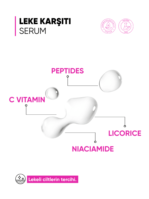 mia klinika Leke Görünümü Karşıtı Ve Cilt Tonu Eşitlemeye Yardımcı Serum