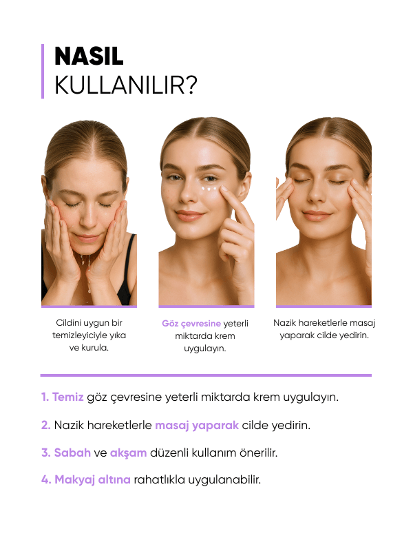 mia klinika Dark Spot, Wrinkle, and Puffiness Care Eye Cream with Collagen and Peptides