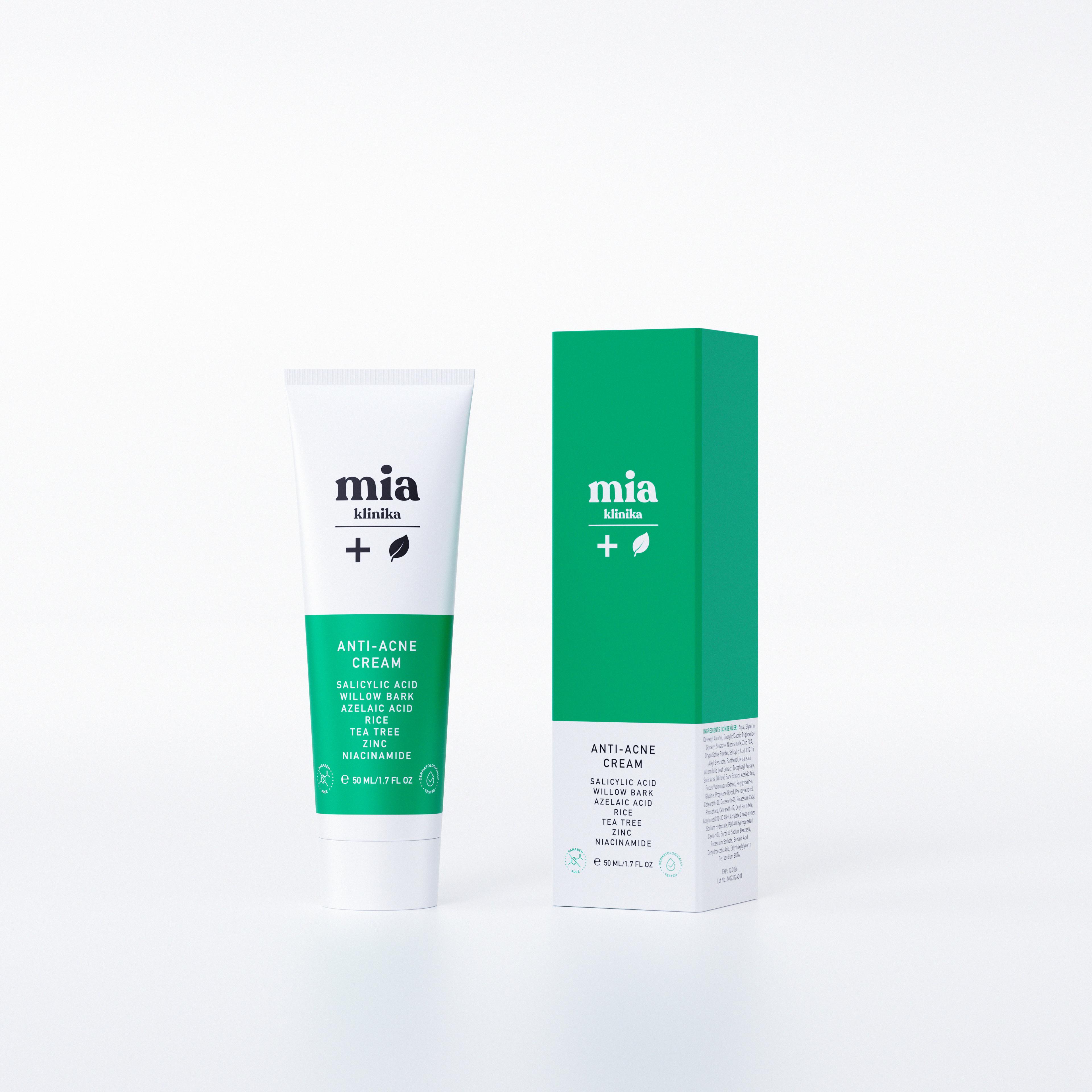 Mia Klinika -  Acne and Anti-Acne Barrier Strengthening Moisturizing Cream