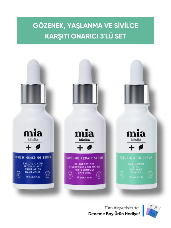 mia klinika | Serum Seti | Onarıcı ve Yaşlanma Karşıtı