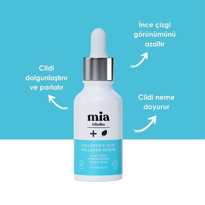 Mia Klinika Moisturizing Hyaluronic Acid and Collagen Serum