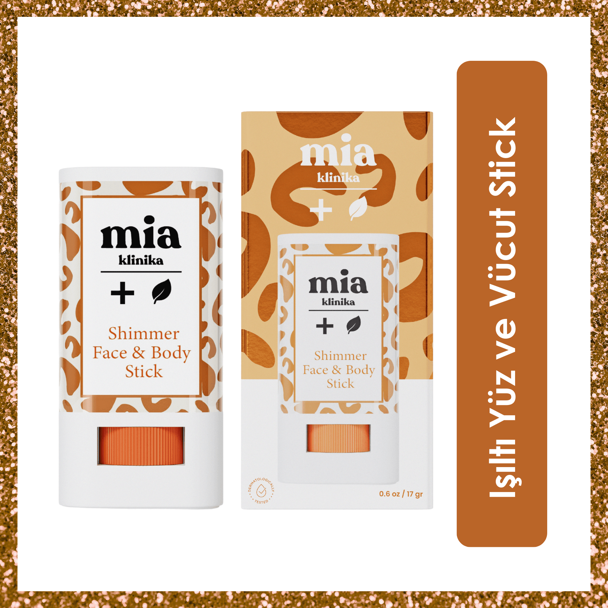 mia klinika Işıltılı Yüz ve Vücut Stick 