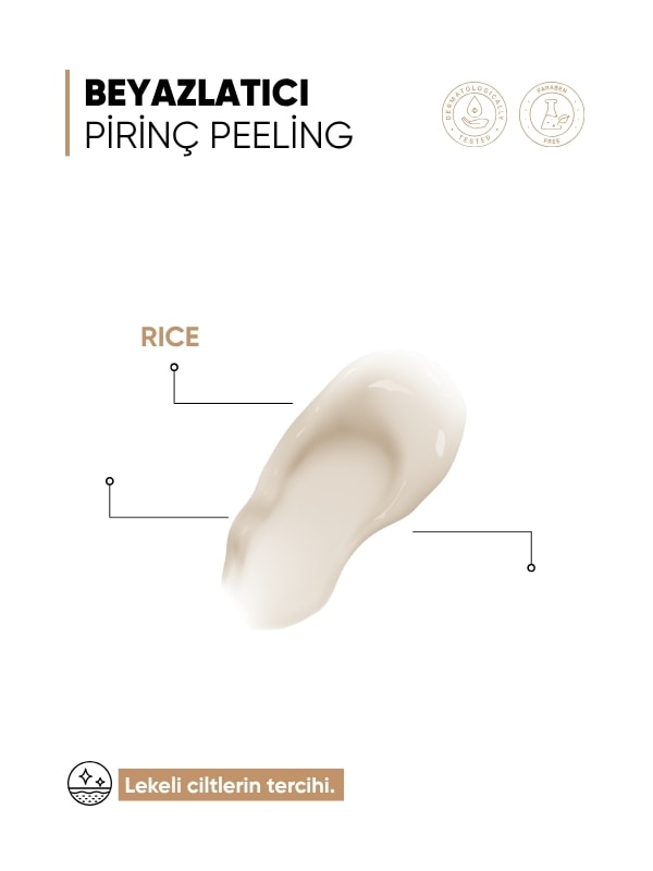 mia klinika Aydınlatıcı ve Beyazlatıcı Pirinç Peeling 15 ML