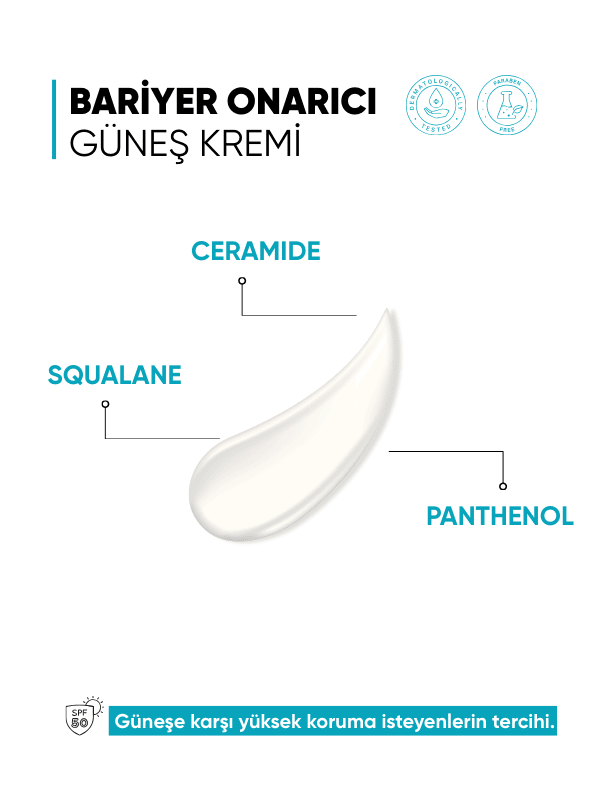 Mia Klinika SPF 50+ Bariyer Onarıcı Güneş Koruyucu Krem
