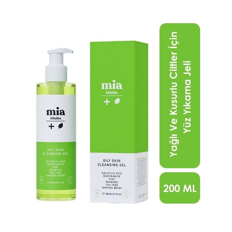 Mia Klinika Face Wash Gel for Oily and Acne-Prone Skin