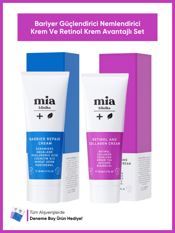 Bariyer Güçlendirici Nemlendirici Krem Ve Retinol Krem Avantajlı Set